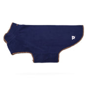 Petface Navy Fleece Dog Coat