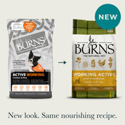 Burns Canine Active Chicken & Rice Dry Dog Food
