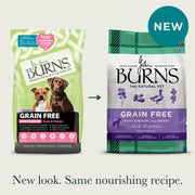 Burns Sensitive Grain Free Duck & Potato Dry Dog Food