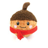 Happy Pet Christmas Chestnut Squeaker Ball Dog Toy