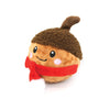Happy Pet Christmas Chestnut Squeaker Ball Dog Toy