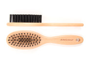 Ancol Ergo Wood Handle Soft Bristle Brush