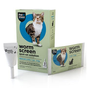 PetShield Wormscreen Spot-On for Cats - 3 Pack