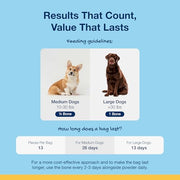 Plaque Off Dental Bones Chicken & Pumpkin 485g