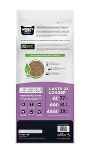Worlds Best Cat Litter Multiple Cat Lavender 12.7kg (28lb)