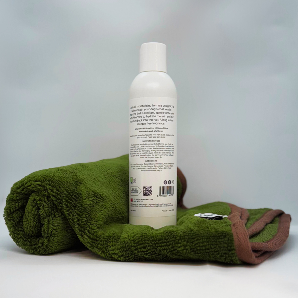 Henry Wag Smooth Dog Shampoo Baby Powder