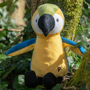 Petface Planet Percy Parrot Dog Toy