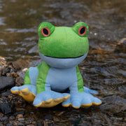 Petface Planet Trev Tree Frog Dog Toy