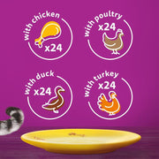 Whiskas 1+ Poultry Feasts in Jelly