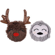 Rosewood Cupid & Comet Ralphie Reindeer & Parker Penguin Dog Toys