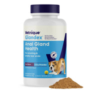 Vetnique Glandex® Vegan Anal Gland Support Powder for Dogs - Vegan Salmon Flavour