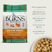Burns Sensitive Grain Free Turkey & Potato Dry Dog Food