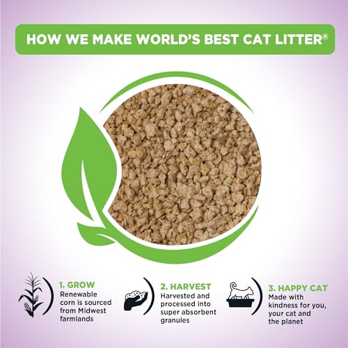 Worlds Best Cat Litter Multiple Cat Lavender 12.7kg (28lb)