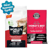 Worlds Best Cat Litter Multiple Cat Unscented 6.3kg (14lb)