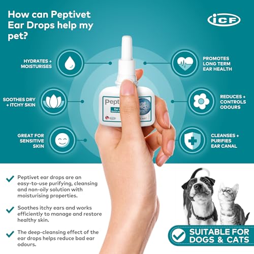 Nextmune Peptivet Ear Drops 50ml