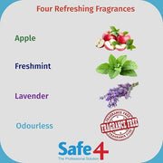 Safe4 Ready-To-Use Disinfectant Spray Green Apple