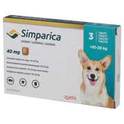 Zoetis Simparica Chewable Flea and Tick Tablets for Dogs