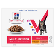 Hill's Vet Essentials Multi-Benefit Adult Cat Salmon & Chicken Wet Food