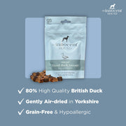 The Innocent Hound Duck with Cranberry Sausages Dog Treats