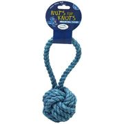 Happy Pet Knuts for Knots Ball Tugger Dog Toy (Assorted Colours)