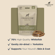 The Innocent Hound Skin & Coat Support Sausages Dog Treats