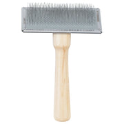 Ancol Heritage Wooden Handle Soft Slicker Brush