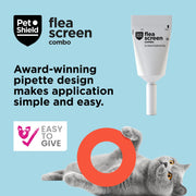 PetShield Fleascreen Combo for Cats