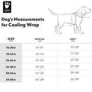 Hurtta Dog Cooling Wrap Aquamarine