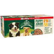 James Wellbeloved Puppy Turkey, Lamb and Chicken in Gravy Pouches