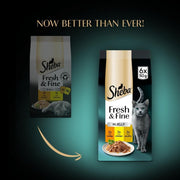 Sheba Fresh & Fine Turkey, Chicken & Poultry Selection in Jelly