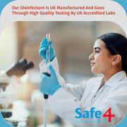 Safe4 Solutions Disinfectant Concentrate 5L