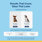 ProDen PlaqueOff® Mini Dental Care Bones for Small Dogs Vegetable Fusion 1 x 340g
