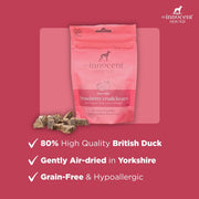 The Innocent Hound Strawberry Crush Hearts Dog Treats