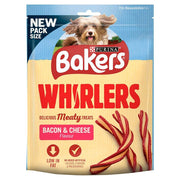 Bakers Whirlers Bacon & Cheese Dog Treats