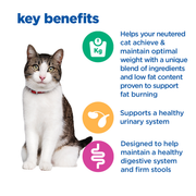 Hill's Vet Essentials Multi-Benefit + Low Fat + High Fibre Wet Cat Food 12 x 85g