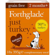 Forthglade Just Turkey Grain Free Complementary Wet Dog Food