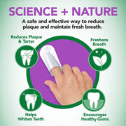 Vet's Best Clean Teeth Finger Pads | 50 Pack