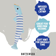 Rosewood Battersea Catnip Kicker Fish (Stripe)
