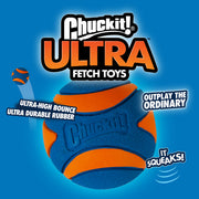 Chuckit! Ultra Squeaker Ball
