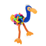 Rosewood Tough Multi Texture Flamingo Dog Toy