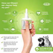 Nextmune Otoact Ear Cleansing Solution for Dogs and Cats