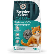 Breeder Celect Recycled Paper Pellet Cat Litter