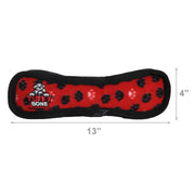 Tuffy Ultimate Bone Red Paw Dog Toy