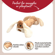 Rosewood Cuddle Plush Dog Toy