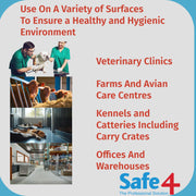 Safe4 Solutions Disinfectant Concentrate 5L