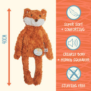 Rosewood My Dog Fox Plush Dog Toy