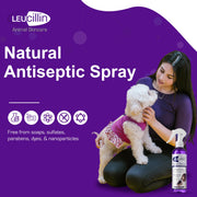 Leucillin Antiseptic Spray for Animal Wounds & Injuries