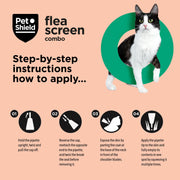PetShield Fleascreen Combo for Cats