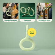 Earth Rated Rubber Tug Dog Toy