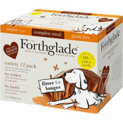 Forthglade Complete Grain Free Senior Turkey & Lamb Variety Pack Wet Dog Food